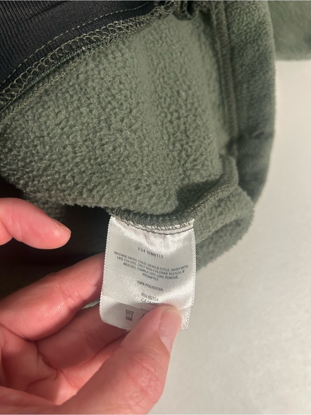 Columbia Full Zip Fleece Jacket Mens Large Army Green - Picture 4 of 6